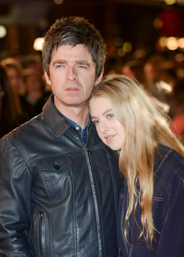 Noel Gallagher with daughter Anais