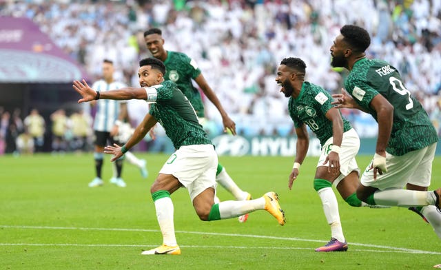 Saudi Arabia stunned Argentina in their Group C opener