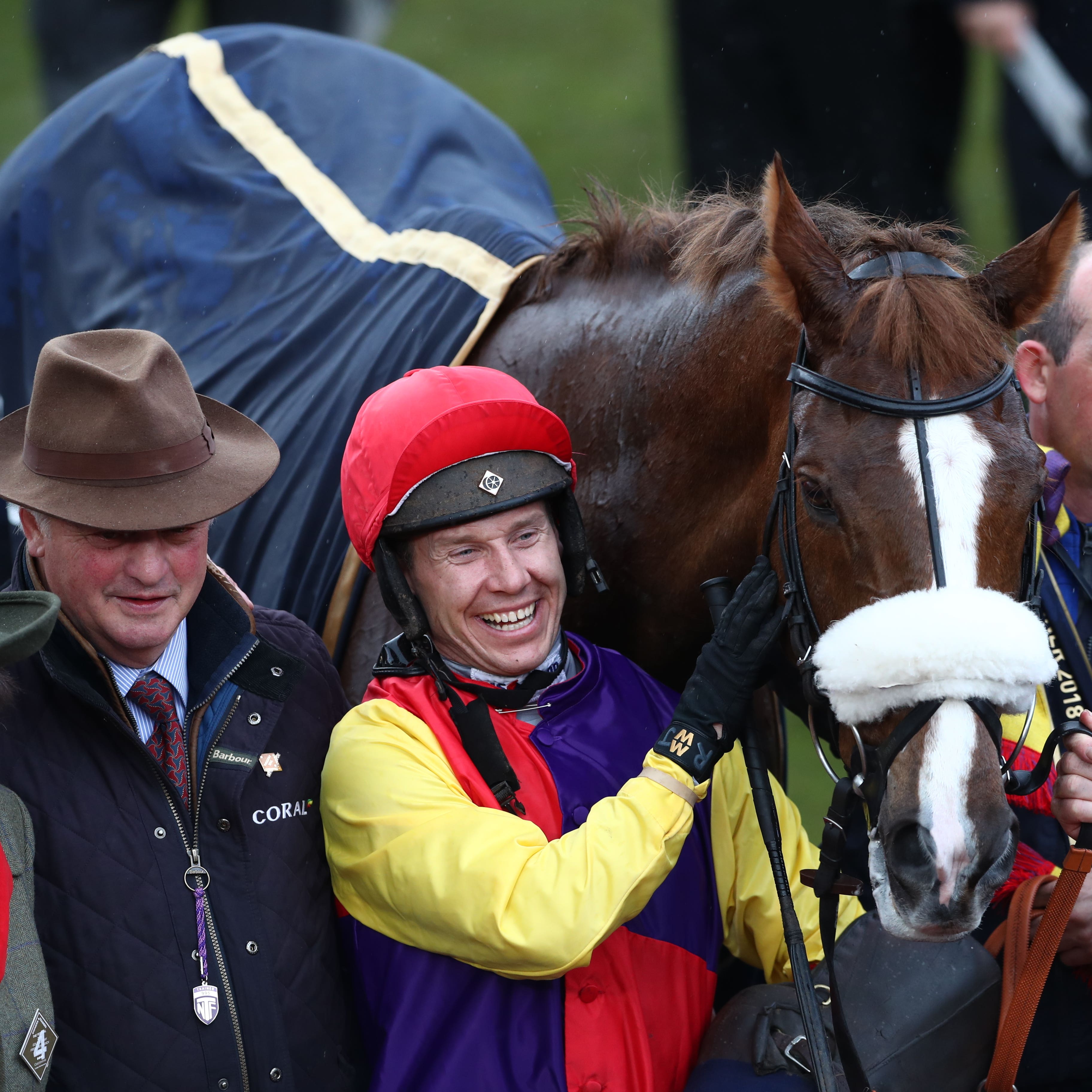Happy connections of Native River after the Gold Cup