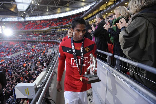 Antonio Valencia won the Alan Hardaker man-of-the-match as United triumphed in the 2010 Carling Cup final