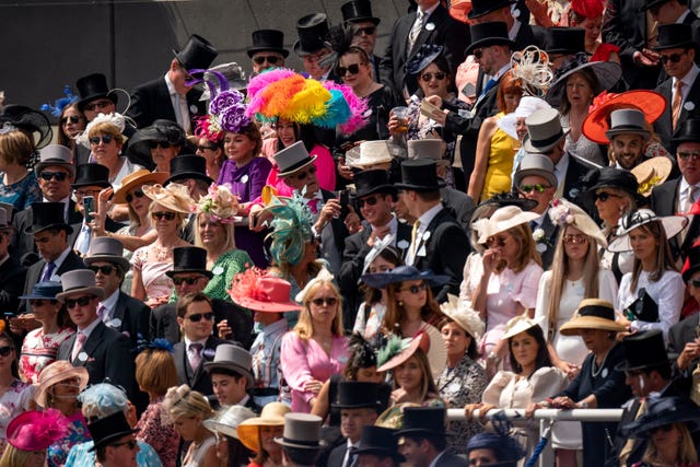 Thursday is unofficially known as Ladies' Day, and racegoers certainly put their best foot forward on the fashion front