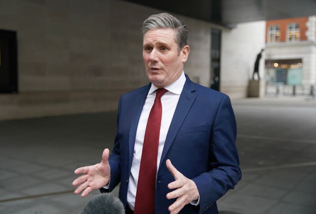 Labour Party leader Sir Keir Starmer