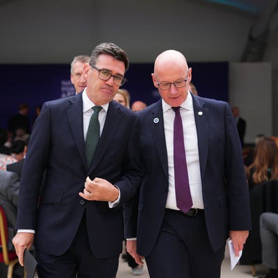 Burnham to call on Swinney to work together to spread devolution across Scotland