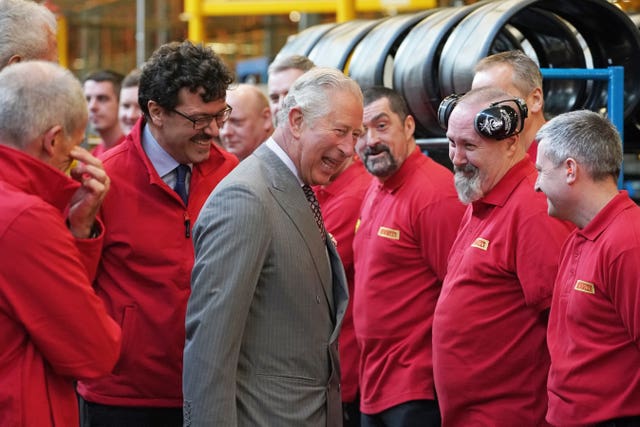 Prince of Wales visits Cumbria
