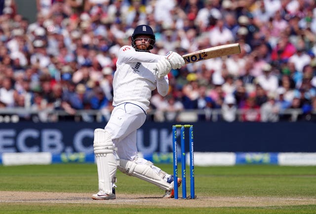 England chose to let Jonny Bairstow bat on rather than declaring.