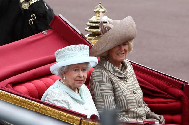 The Queen and Camilla