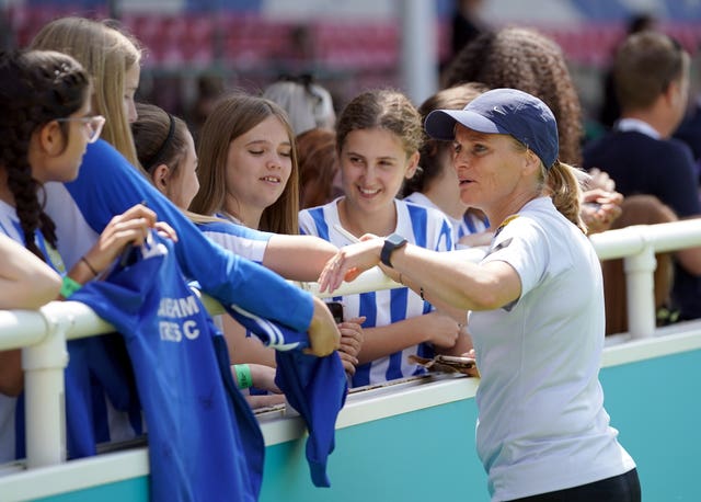 Wiegman believes 'extra work' is needed to encourage more women into coaching 
