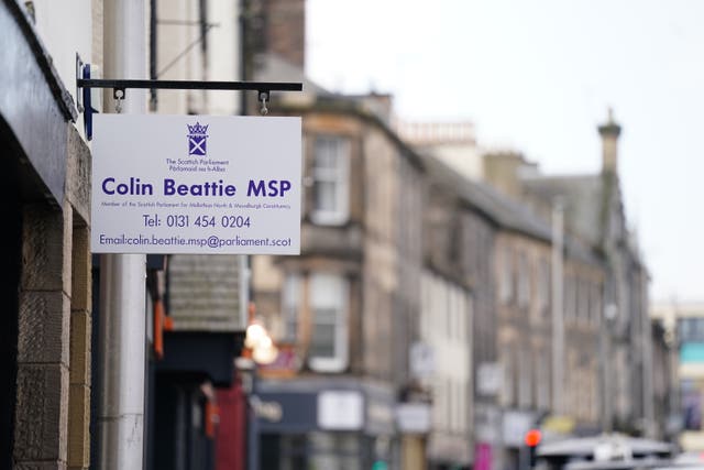 Colin Beattie constituency office 