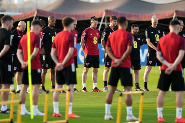 Wales Media Session and Training – FIFA World Cup 2022 – Al Sadd Training Centre – Sunday November 27th