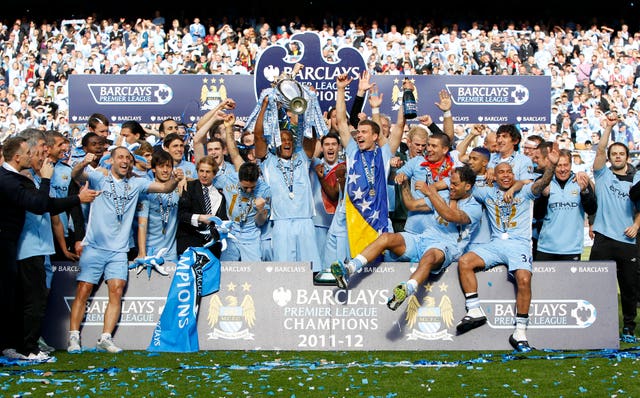Kompany lifted the trophy at the end of an eventful day