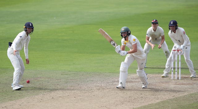 England and Australia in action during the Women's Ashes