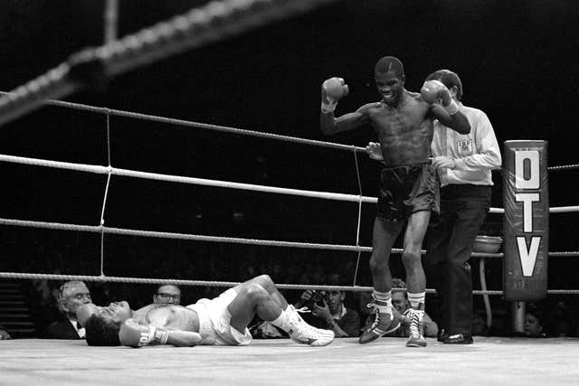 McKenzie's first world title came with victory over Rolando Bohol in 1988 (David Giles/PA).