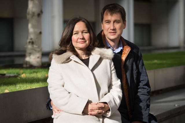 Natasha's parents,Tanya and Nadim Ednan-Laperouse