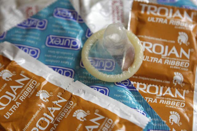 Condoms can carry water (Niall Carson/PA)