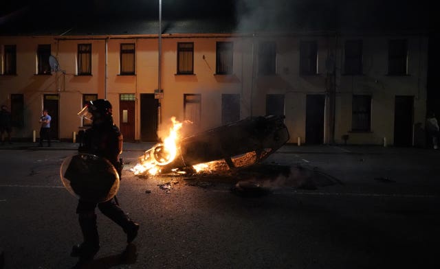 Ballymena Protest
