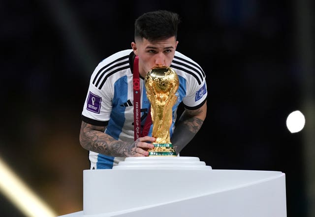 Fernandez helped Argentina to win the World Cup in Qatar.