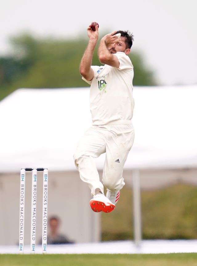 Ian Holland claimed a maiden five-wicket haul