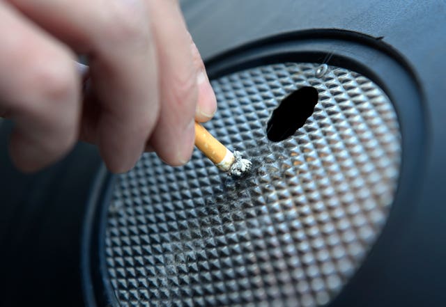 Forest wants more freedom for smokers at hospitals (Jonathan Brady/ PA)