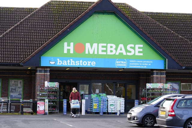 A Homebase store exterior