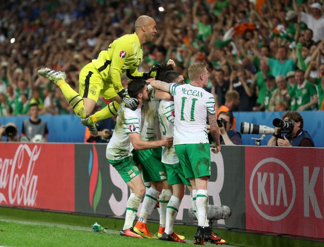 Ireland recorded a memorable win over Italy at Euro 2016 in one of the highlights of O'Neill's reign (Chris Radburn/PA).