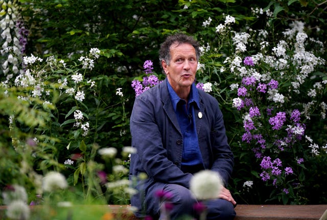 Monty Don during the RHS Chelsea Flower Show press day at the Royal Hospital Chelsea in 2022