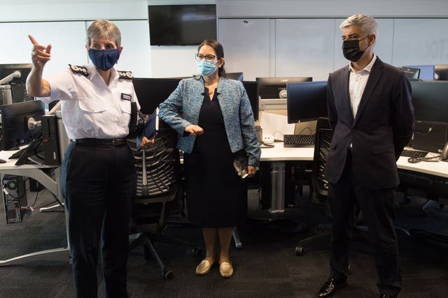 Priti Patel visits Counter-Terrorism Operations Centre