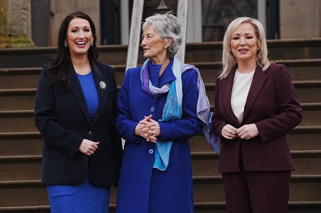 Catherine Connolly visit to Northern Ireland