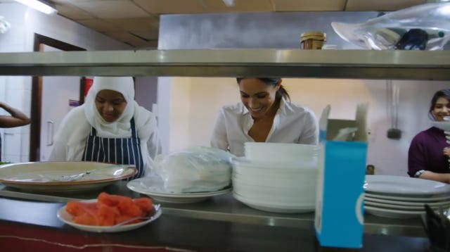 Duchess of Sussex supports cookbook