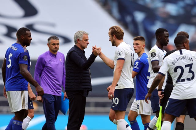 Jose Mourinho told Harry Kane he could help him become a global superstar in a scene shown in the All or Nothing documentary