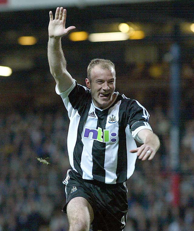 Shearer became Newcastle's record goalscorer
