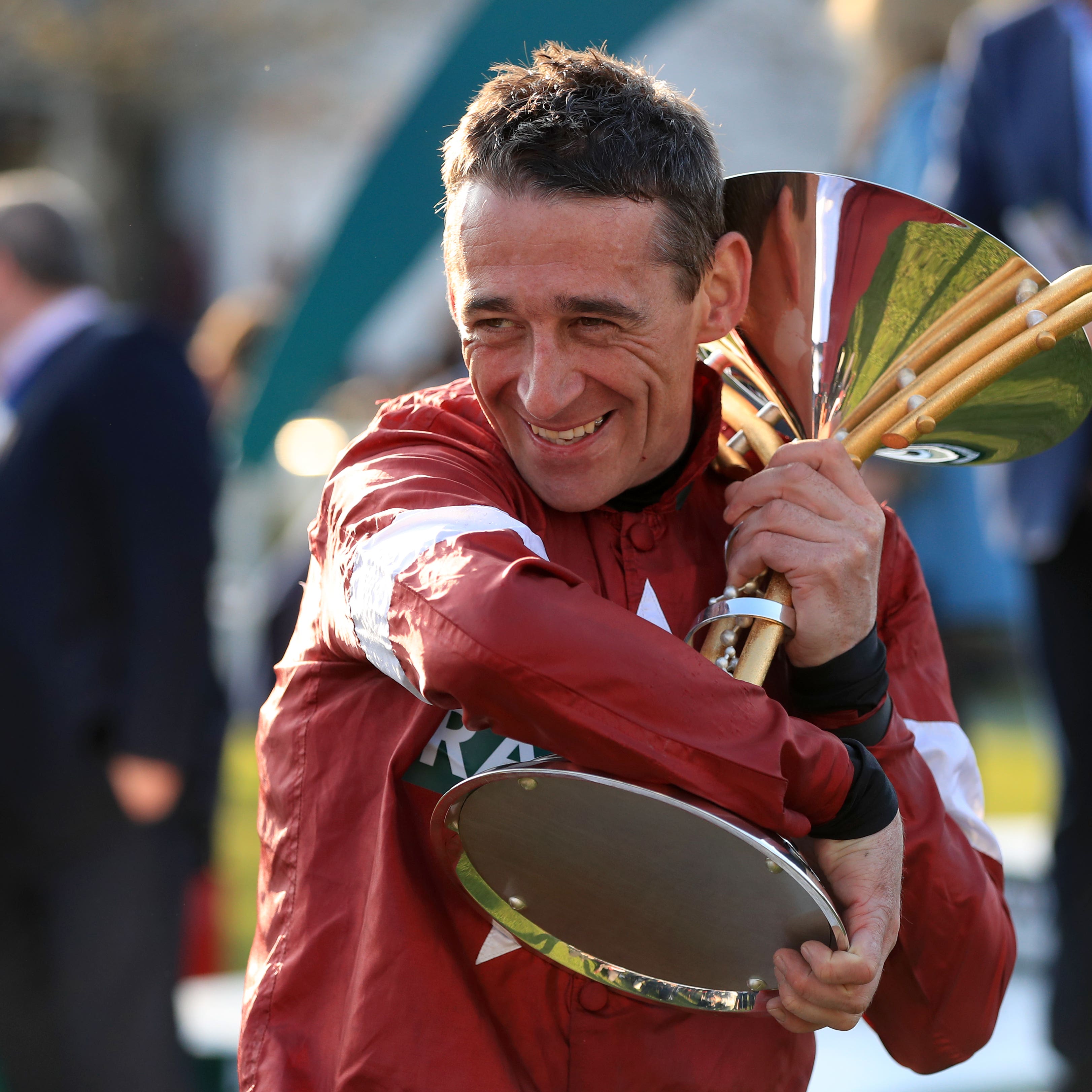Davy Russell celebrated more big-race success in France on Sunday