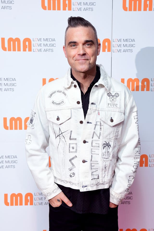 Robbie Williams Christmas musical plans