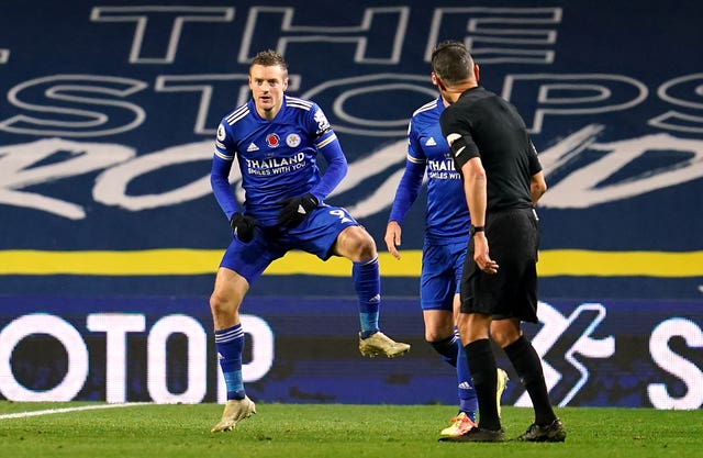 Jamie Vardy starred at Elland Road