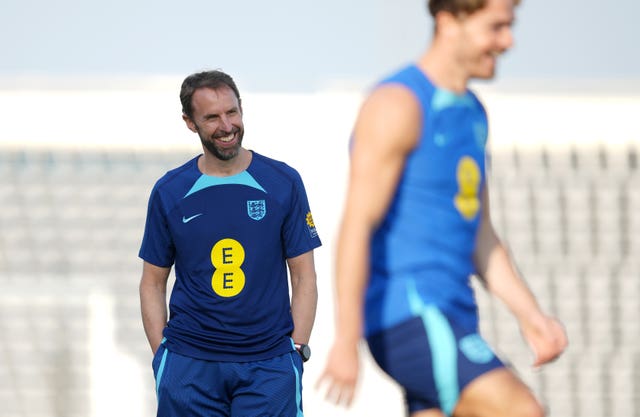 England Training Session – FIFA World Cup 2022 – Al Wakrah Sports Complex – Monday 5th December
