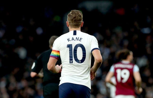 England's Harry Kane has said he will wear a rainbow captain’s armband during the World Cup (