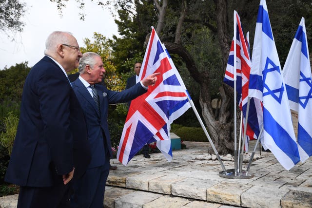 Royal visit to Israel and the Palestinian territories – Day One