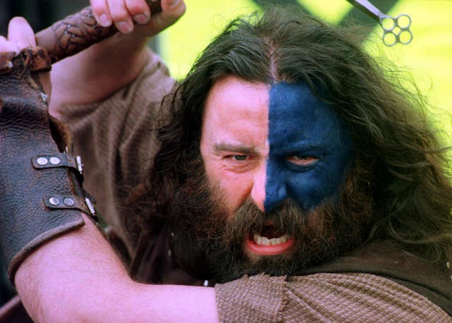 Scott Wisemantel hopes England can be inspired by Scottish hero William Wallace, portrayed here by a reenactor