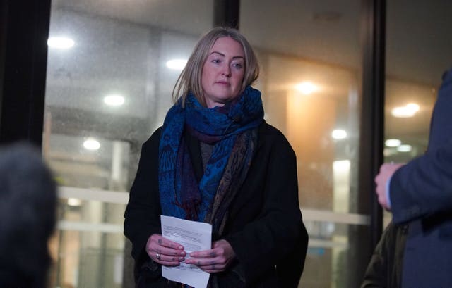 Brianna Ghey&rsquo;s mother Esther Ghey (Peter Byrne/PA)