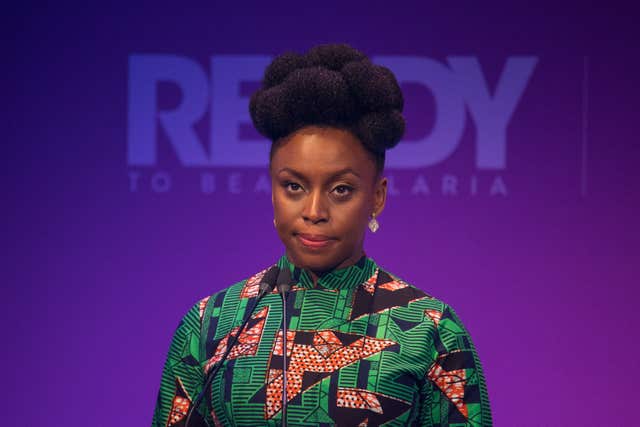 Writer Chimamanda Ngozi Adichie