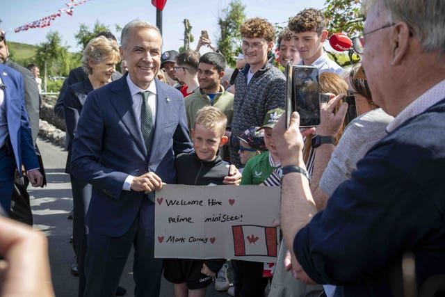 Canadian Prime Minister visit to Ireland