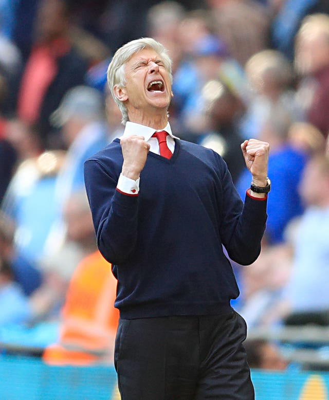 Arsene Wenger was delighted to see his side beat Manchester City in their FA Cup semi-final clash.