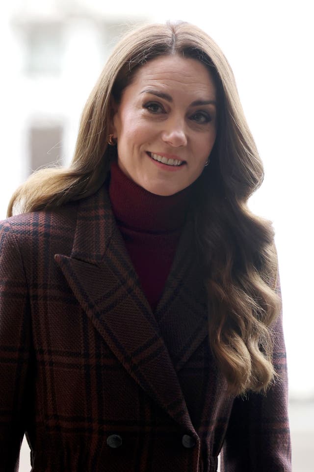 The Princess of Wales arrives at The Royal Marsden Hospital in London for her first major engagement of the year