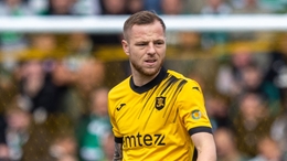 Bruce Anderson missed a penalty for Livingston (Jeff Holmes/PA)
