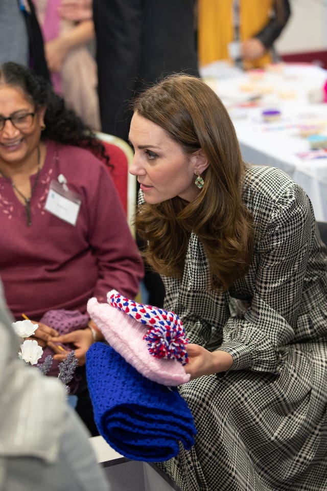 The Duchess of Cambridge at the Khidmat Centre