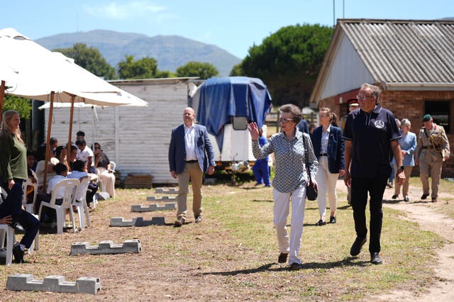 Princess Royal visit to South Africa