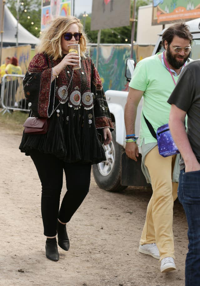 Adele and Simon Konecki