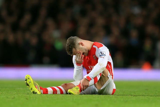 Wilshere has been plagued by ankle injuries in recent seasons.