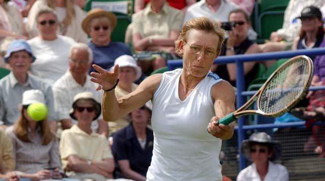 Martina Navratilova was undefeated in 74 consecutive singles matches in 1984 