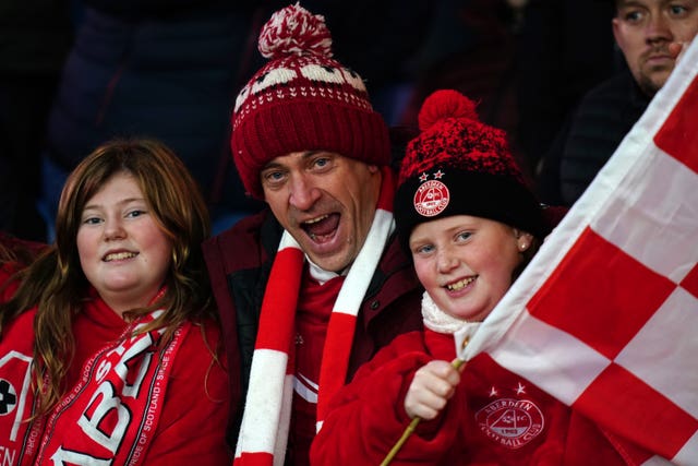 Aberdeen fans