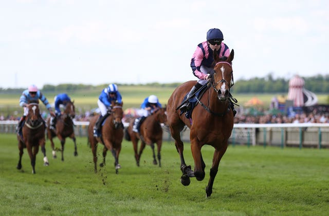 Via Sistina was an easy winner on testing ground at Newmarket in May